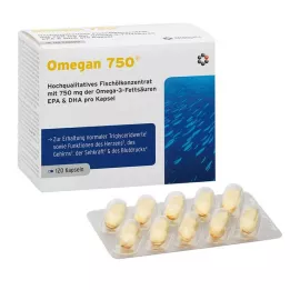 OMEGAN 750 capsules molles, 120 unités