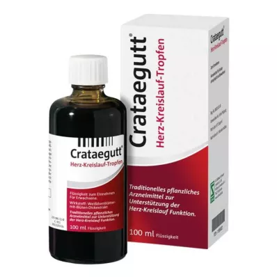 CRATAEGUTT Gouttes pour le système cardiovasculaire, 100 ml