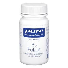 PURE ENCAPSULATIONS Gélules de folate B12, 90 gélules