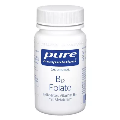 PURE ENCAPSULATIONS Gélules de folate B12, 90 gélules