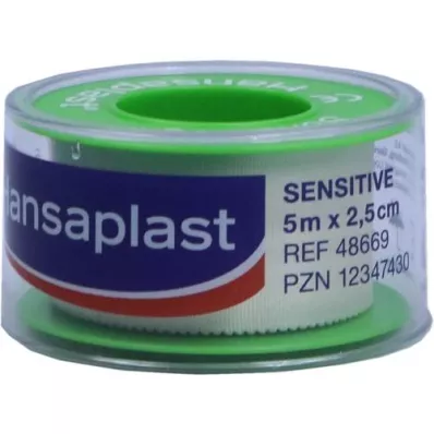 HANSAPLAST Bande de fixation Sensitive 2,5 cmx5 m, 1 pc