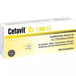 CEFAVIT D3 7.000 I.U. comprimés pelliculés, 100 pc