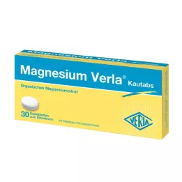 MAGNESIUM VERLA Pastilles à mâcher, 30 pcs