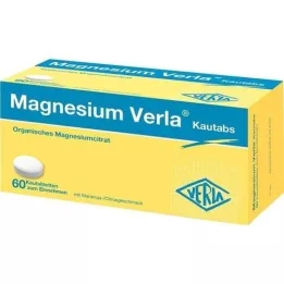 MAGNESIUM VERLA Pastilles à mâcher, 60 pcs