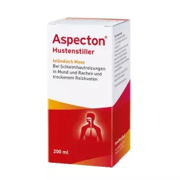 ASPECTON Jus de mousse dIslande antitussif, 200 ml