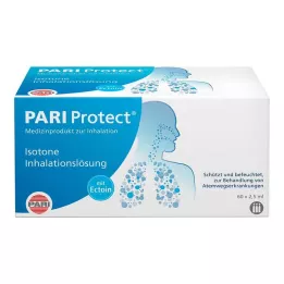 PARI Solution pour inhalation ProtECT avec ectoïne, ampoules de 60X2.5 ml