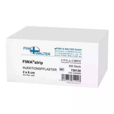 INJEKTIONSPFLASTER Non-tissé 2x6 cm, 300 pces