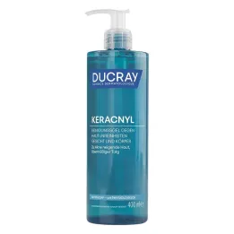 DUCRAY KERACNYL Gel nettoyant, 400 ml