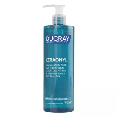 DUCRAY KERACNYL Gel nettoyant, 400 ml