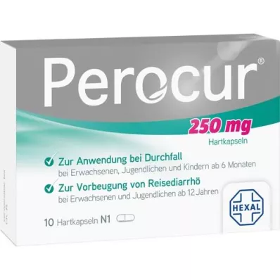 PEROCUR 250 mg Gélules dures, 10 pcs