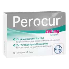 PEROCUR 250 mg Gélules dures, 10 pcs