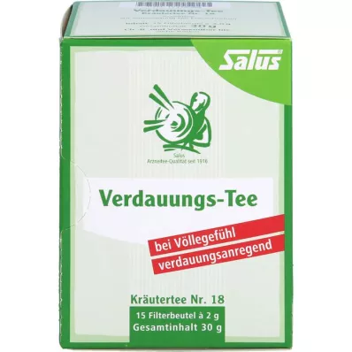 VERDAUUNGS-TEE Tisane Salus n° 18, sachets filtres, 15 pces