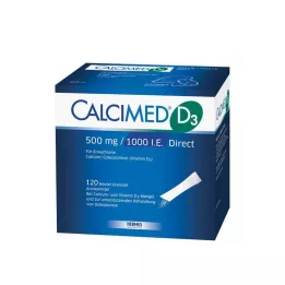 CALCIMED D3 500 mg/1000 U.I. Direct granulés, 120 pc