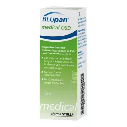 Blupan médical Osd gouttes oculaires, 10 ml