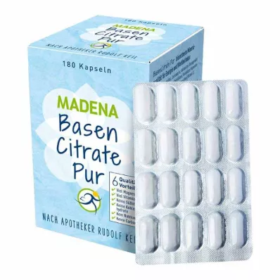 Base Citrate Pur n.Apotheker Rudolf Keil capsules, 180 pièces