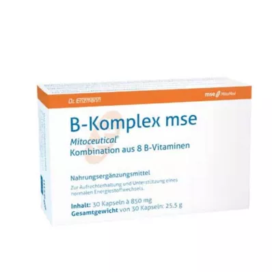 B-KOMPLEX mse gélules, 30 pcs