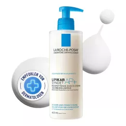 ROCHE-POSAY Lipikar Syndet AP+ gel-crème nettoyant, 400 ml