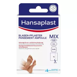 HANSAPLAST Pansement pour ampoules SOS Mix Pack, 6 pces