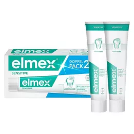 ELMEX SENSITIVE Dentifrice pack double, 2X75 ml