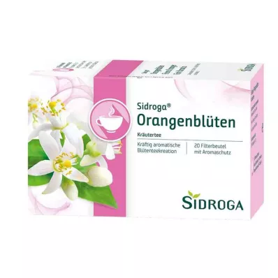 SIDROGA Infusion de fleurs doranger, sachets filtres, 20X1.2 g