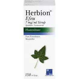 HERBION Sirop de lierre 7 mg/ml, 150 ml