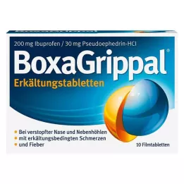 BOXAGRIPPAL Comprimés contre le rhume 200 mg/30 mg FTA, 10 pces