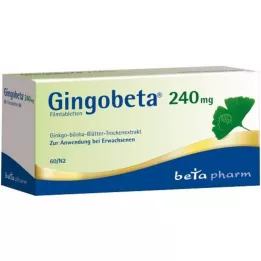 GINGOBETA 240 mg Comprimés pelliculés, 60 comprimés