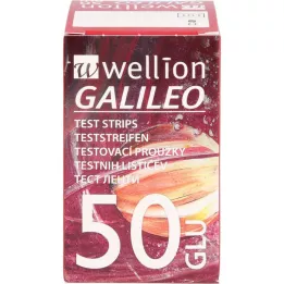 WELLION GALILEO Bandelettes de test de la glycémie, 50 pièces