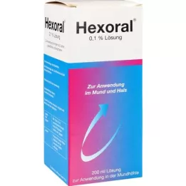HEXORAL Solution à 0,1%, 200 ml