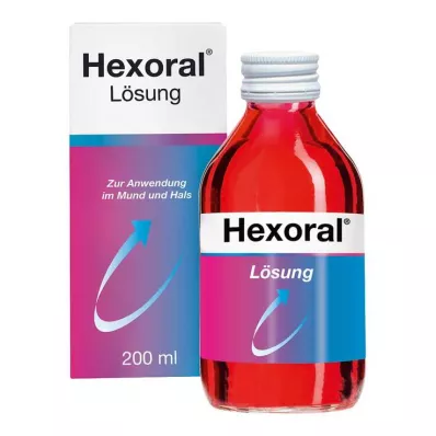 Solution Hexoral® pour linflammation de la bouche, 200 ml