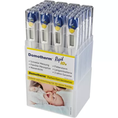 DOMOTHERM Thermomètre médical Rapid 10 secondes, 1 pc