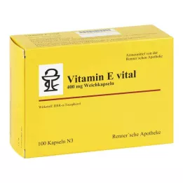 Vitamine E vitale 400 mg Rennersche Apotheke Softk.(100 pièces)