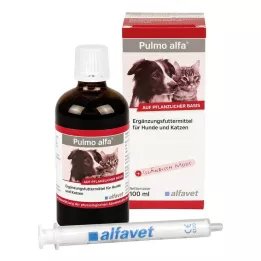 Pulmo Alfa pour chiens et chats, 100 ml