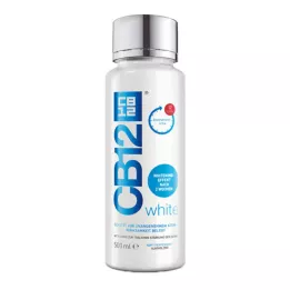 CB12 white Solution de rinçage buccal, 500 ml