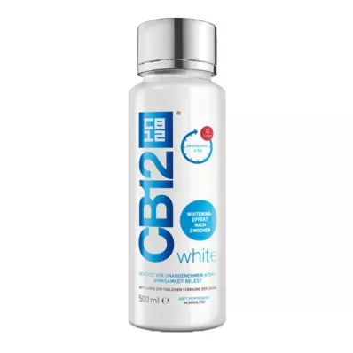 CB12 white Solution de rinçage buccal, 500 ml