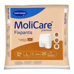MOLICARE Premium Fixpants long leg taille L, 25 pces