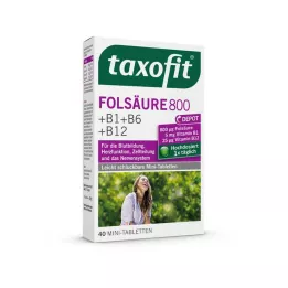 TAXOFIT Acide folique 800 en comprimés à libération prolongée, 40 comprimés