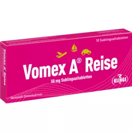 VOMEX A Reise 50 mg comprimés sublinguaux, 10 pc