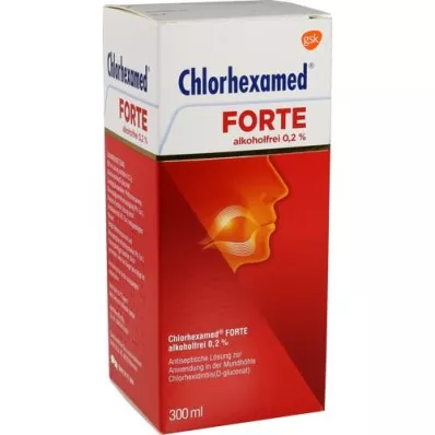 CHLORHEXAMED FORTE Solution sans alcool 0,2%, 300 ml