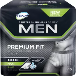 TENA MEN Level 4 Premium Fit Prot.Underwear M, 12 pièces