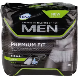 TENA MEN Level 4 Premium Fit Prot.Underwear L, 10 pièces