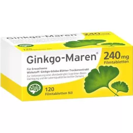 GINKGO-MAREN 240 mg Comprimés pelliculés, 120 pc