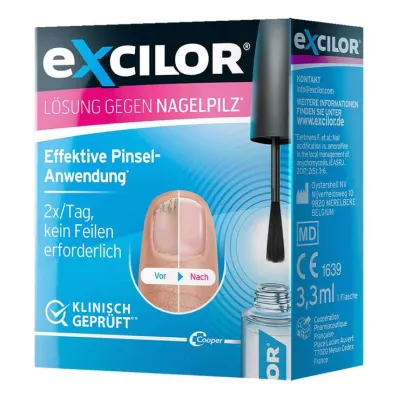 solution Excilor contre la mycose des ongles, 1X3,3 ml solution Excilor contre la mycose des ongles, 1X3,3 ml
