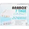 ANABOX Doseur hebdomadaire Compact 7 jours blanc, 1 pc