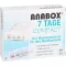 ANABOX Doseur hebdomadaire Compact 7 jours blanc, 1 pc