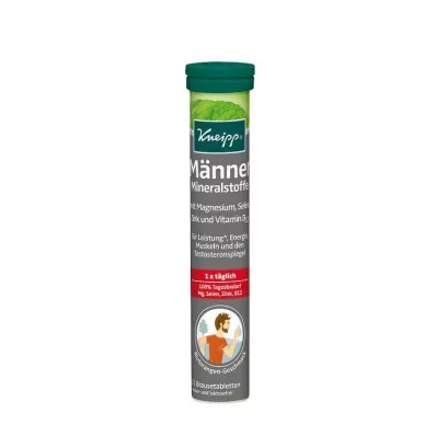 KNEIPP Comprimés effervescents de minéraux pour hommes, 15 pièces