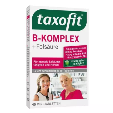 TAXOFIT Comprimés de complexe B, 40 comprimés TAXOFIT Comprimés de complexe B, 40 comprimés