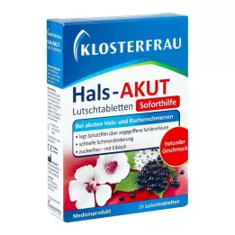 Pastilles aiguës pour la gorge Klosterfrau (16 pièces)