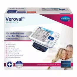 VEROVAL Tensiomètre au poignet, 1 pc