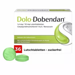 DOLO-DOBENDAN 1,4 mg/10 mg Comprimés à sucer, 36 pces